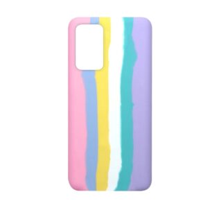Silicone case arcoiris Samsung A02 S
