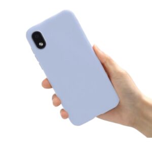 Silicone case azul Samsung Galaxy A01