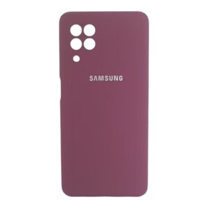 silicone Case magenta Samsung Galaxy A22 4G