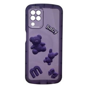 Case morado Samsung Galaxy A22 4G