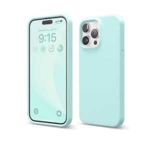 Silicone Case agua marina iPhone 15 pro max