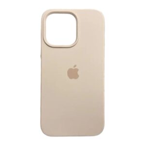 Silicone Case Beige iPhone 13 pro