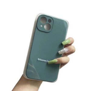 Silicone Case Verde oscura iPhone 14