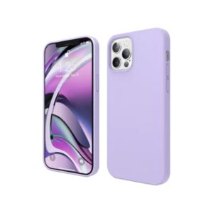 Silicone Case lila iPhone 12 Pro Max