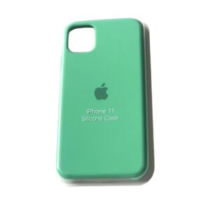 Silicone Case iPhone 11 pro max verde