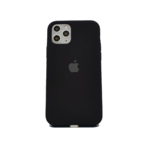 Silicone Case iPhone 11 pro max negro