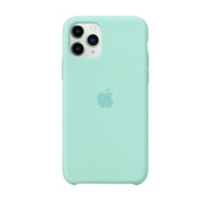 Case Silicone azul agua marina iphone 11 pro