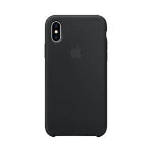 Silicone Case negro iPhone Xs max