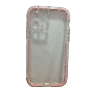 Case transparente con rosa iphone 11
