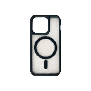 Magsafe transparente negro iPhone 14 y 14 pro