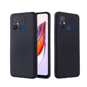 Silicone Case negro Redmi Note 12 C
