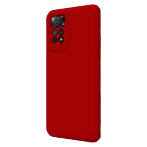 Silicone Case rojo oscuro Redmi note 12s pro 4g