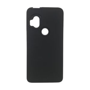Silicon Case Negro Moto one Hyper