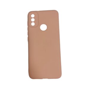 Silicone Case color salmón Moto E40