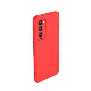 Silicone Case magenta Tecno canon 18 piemiei