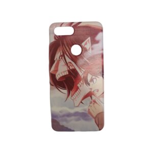Silicone Case rojo anime Redmi 8 Lite