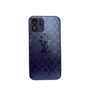 Case LV morado iPhone 12