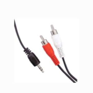 Cable Y 3.5 Macho a RCA Macho