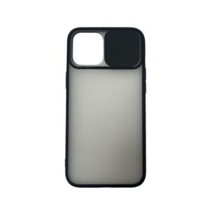 Case transparente con negro iphone 12 pro max