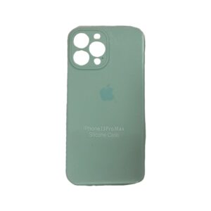 Silicone case azul agua marina iphone 13 pro max
