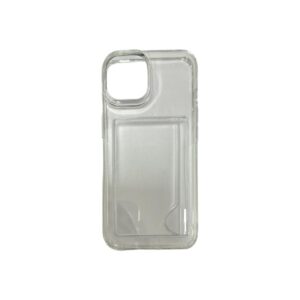 Case transparente con bolsillo iphone 14