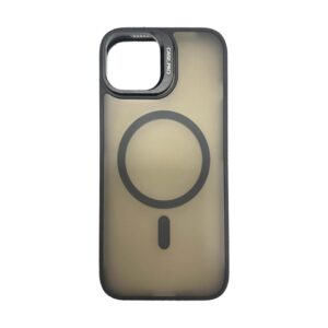 Case magsafe negro protector de camara iphone 14