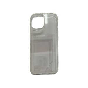 Case transparente con bolsillo iphone 15