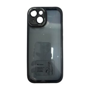 Case transparente negro iphone 15