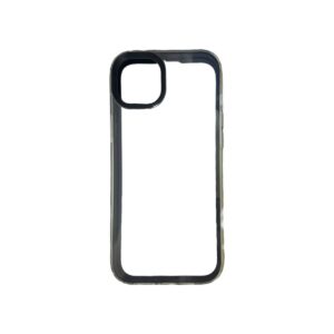 Case transparente con negro iphone 15 plus