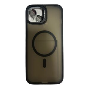 Case magsafe negro iphone 15 plus