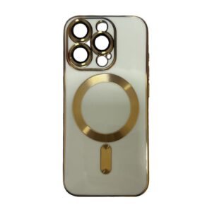 Case magsafe blanco iphone 15 pro