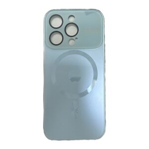 Case magsafe azul iphone 15 pro