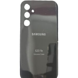 Silicone case gris samsung S23 fe