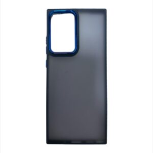 Case transparente con azul samsung note 20 ultra