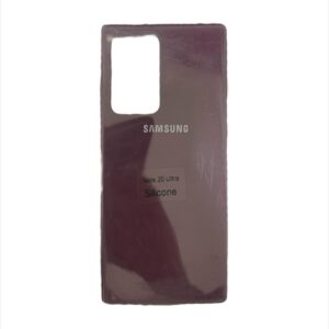 Silicone case magenta samsung note 20 ultra