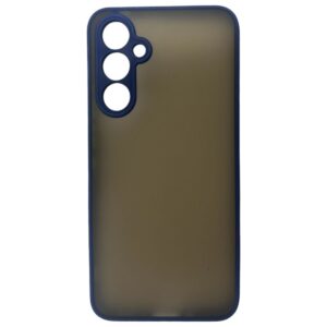 Case transparente negro con azul samsung galaxy A54 5G