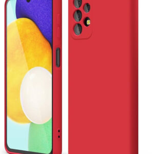 Silicone case rojo mate samsung galaxy A32 5G