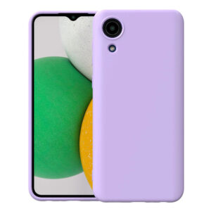 Silicone case lila samsung galaxy A03 core