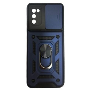 Case negro con azul samsung galaxy A02S