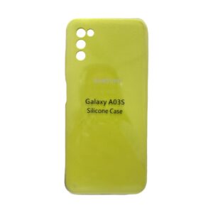 Silicone case verde psitacho samsung  galaxy A03S
