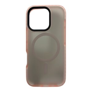 Case magsafe rosado iphone 16 pro