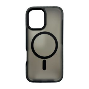 Case magsafe negro iphone 16