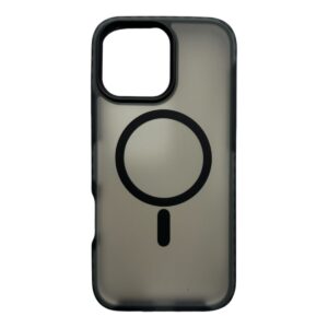 Case magsafe negro iphone 16 pro