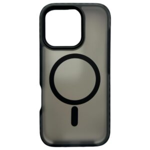 Case magsafe negro iphone 16 pro max
