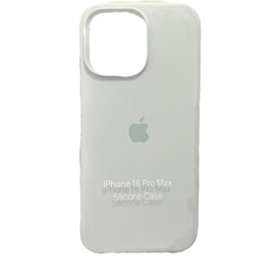 Silicone case azul claro iphone 16 pro max