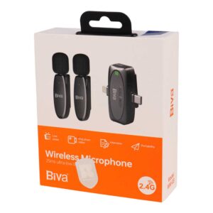 Micrófonos Wireless Biva
